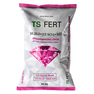 Organo-Mineral 10.20.0 + 15 SO₃ + ME